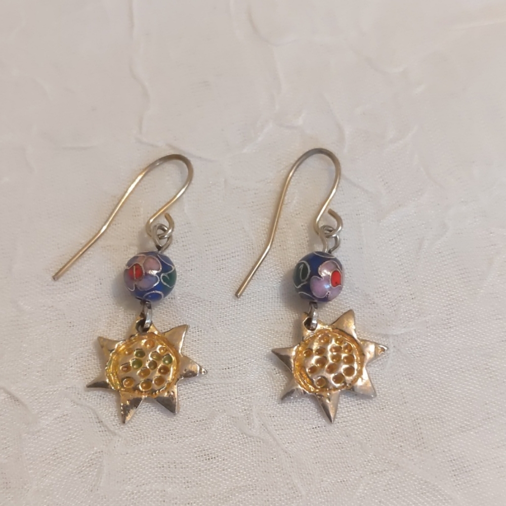💐 Colorful Dangle Earrings